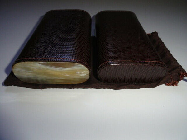 Andre Garcia Dark Brown Horizontal leather  case