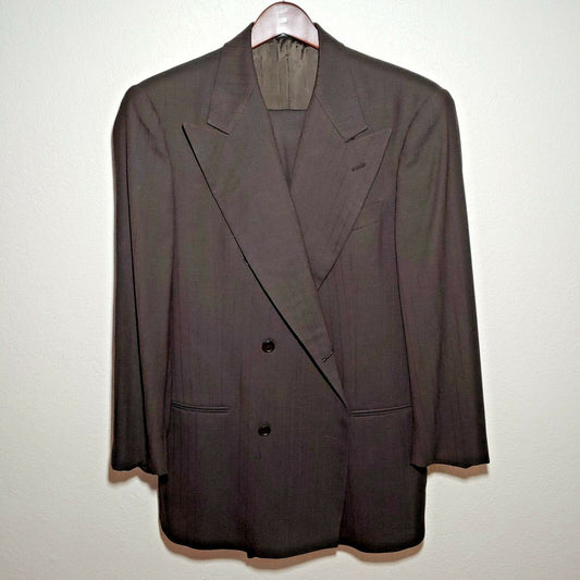 Saks Fifth | Giorgio Armani | Pin Stripe Suit Jacket and Pants