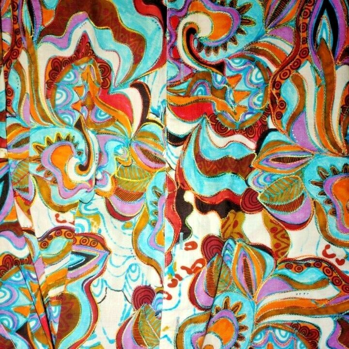 Robert Graham Colorful Long Sleeve Button-Down Shirt - Men's Medium