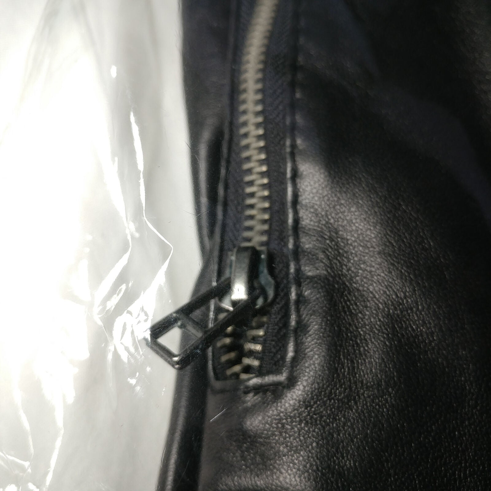 Decimal | Men's Black Leather Jacket | Size: Medium | Style: B60-L | NEW