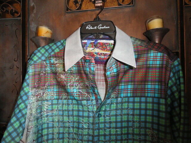 Robert Graham Classic  Sport Shirt Medium