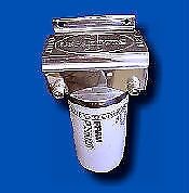 fuel filter assembly made of billet alum & polished NIB
