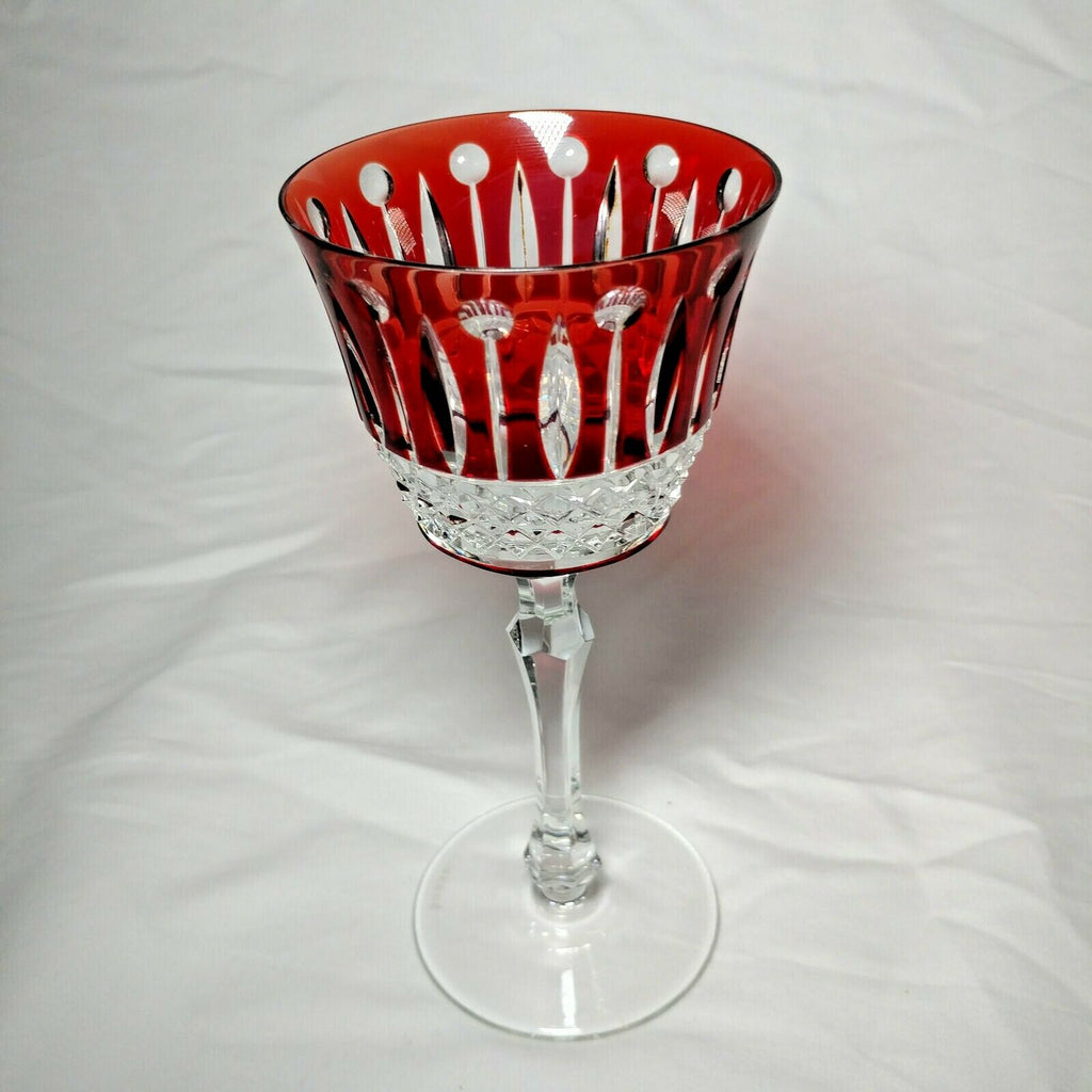 Faberge Xenia Crystal  Glasses 7 3/8"  Tall