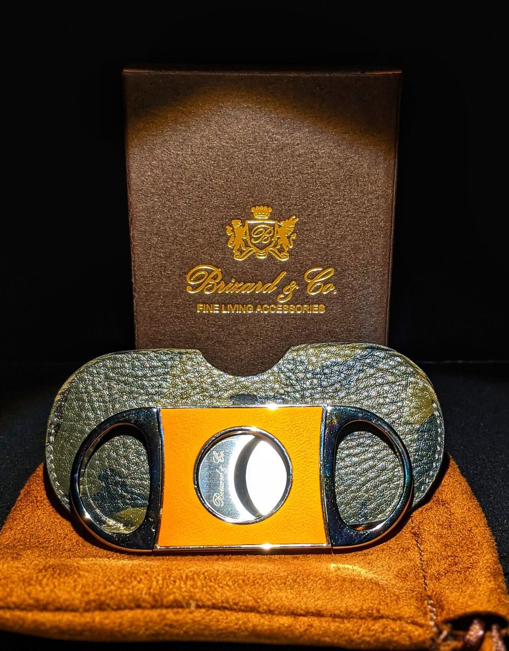 Brizard and Co Camo Pattern  Case, Cutter and Lighter Combo