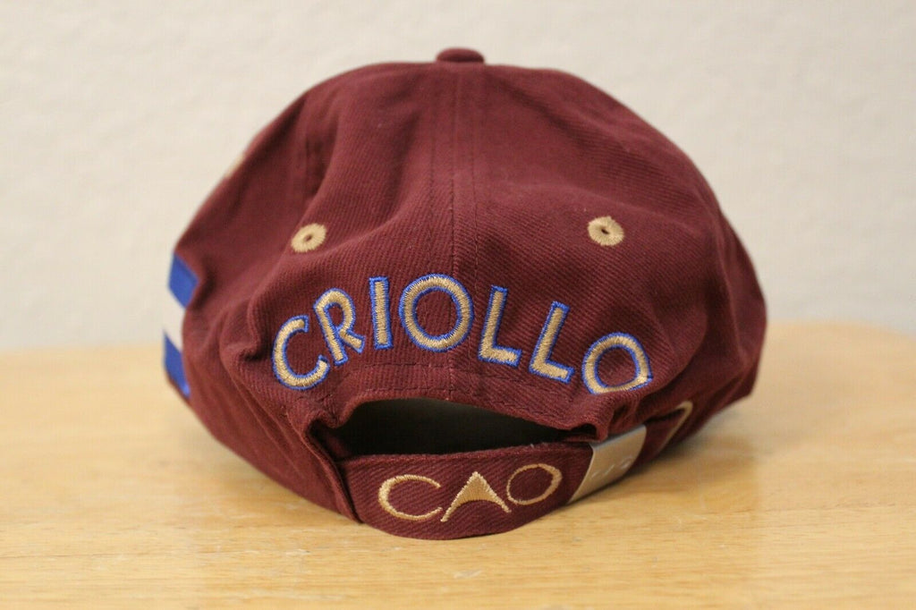 CAO Red Embroidered Baseball cap