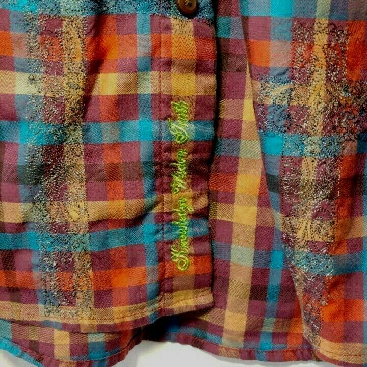 Robert Graham - Colorful Long Sleeve - Men's Medium Button Down Classic Fit