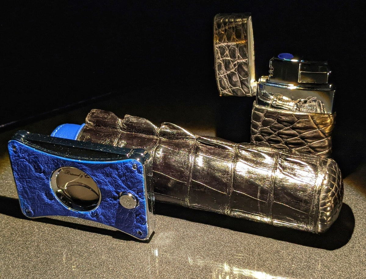 Brizard and Co Cutter , Holder and Lighter Combo