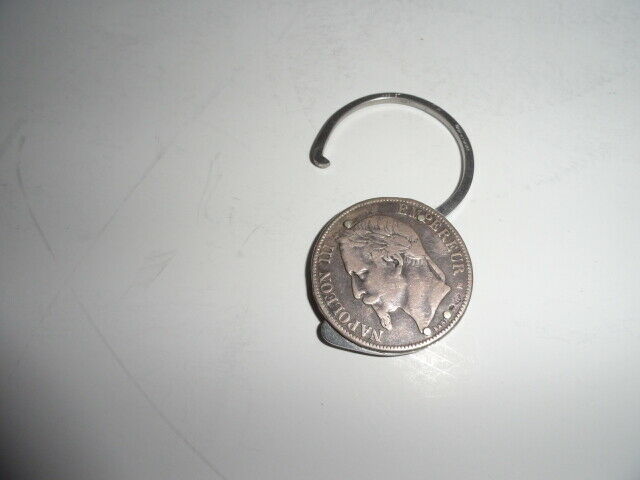eloi 5 Francs 1867 coin key ring