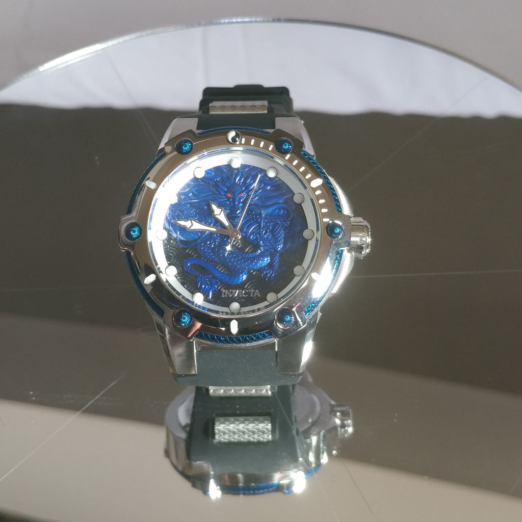 INVICTA | Speedway Stainless Steel Automatic Watch w/Black Strap | Model: 25778