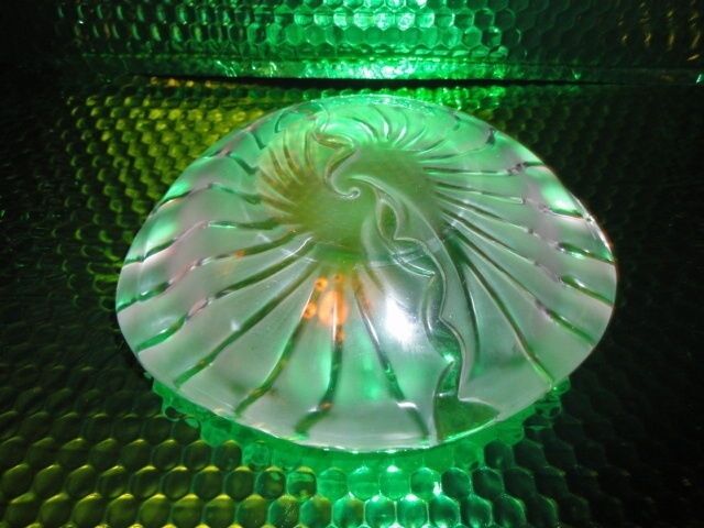 Lalique Frosted Glass Nancy Cendrier Bowl Ashtray
