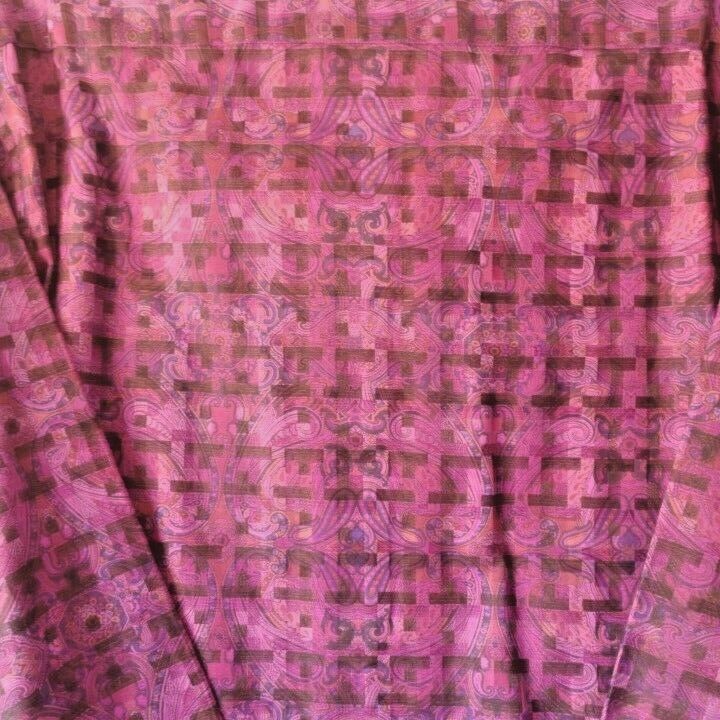 Robert Graham Colorful Long Sleeve Men's Medium Button Down Shirt