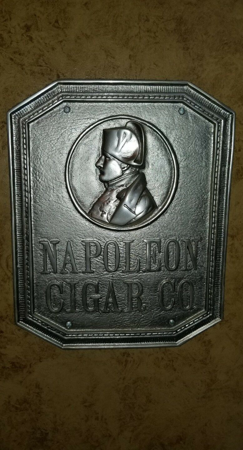 Napoleon Co. Nickel plated Bronze Sign