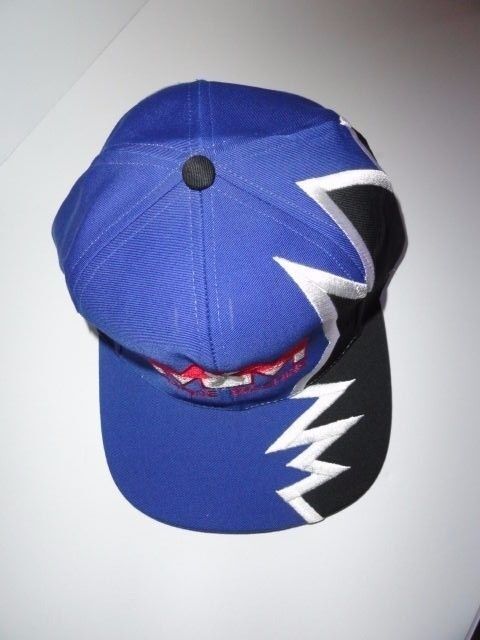 Marine Machine embroidered  blue  & black jagged edge baseball cap