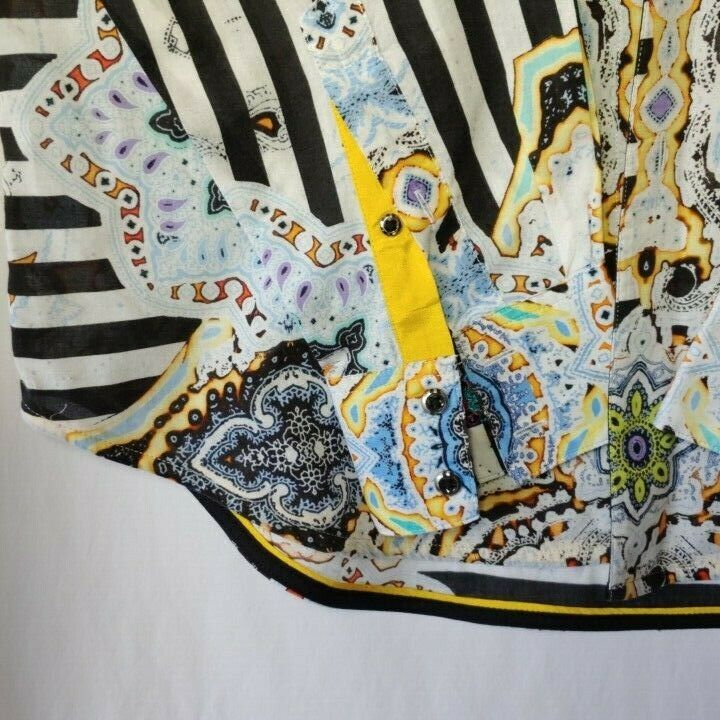 Robert Graham - Colorful Long Sleeve - Men's Medium Button Down Classic Fit