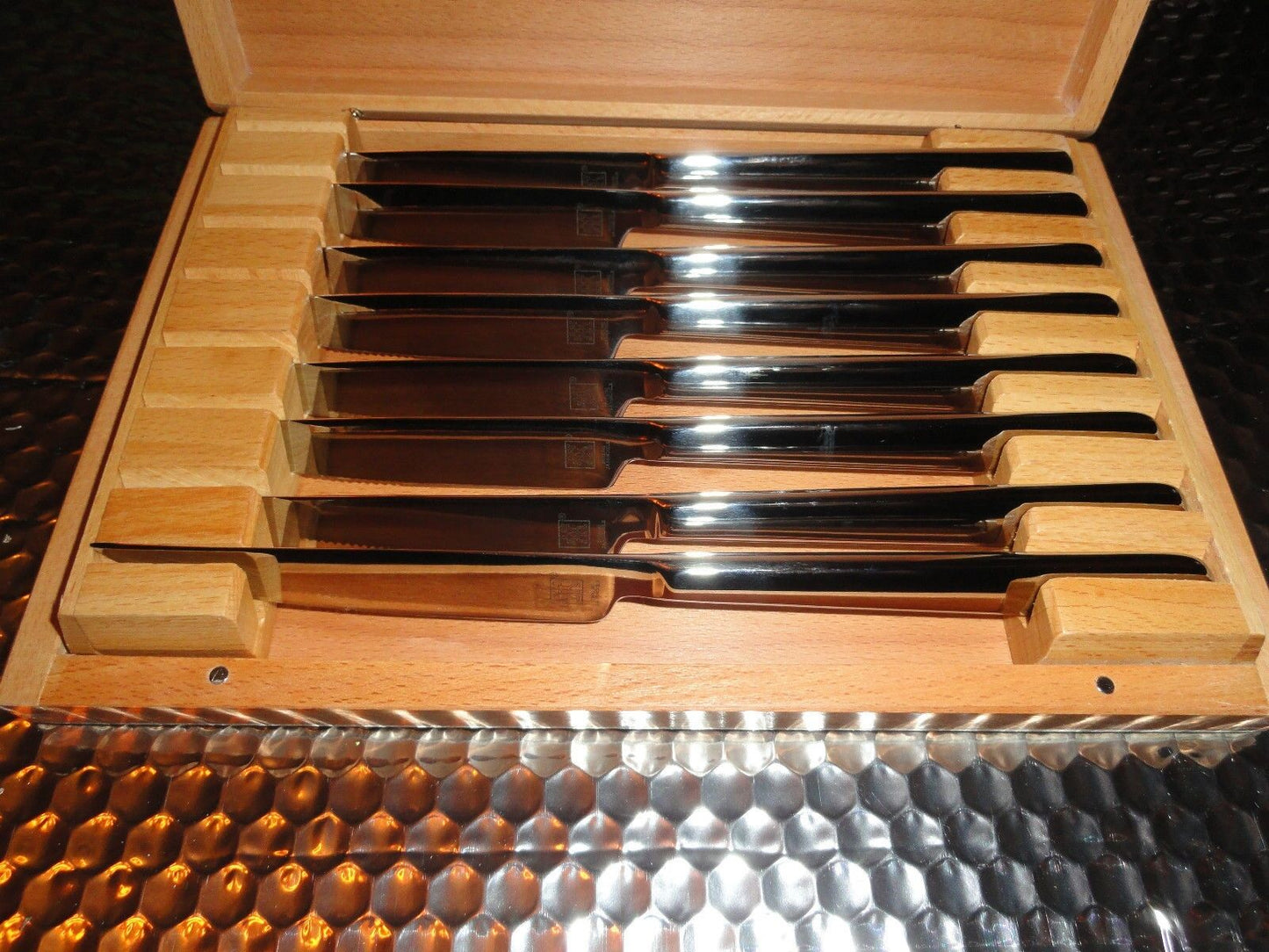 Zwilling J.A. Henckels 8 Piece Stainless Steel Steak Knife Set