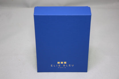 Elie Bleu Black Leather Case | Fits J-14 Covered Jet Lighters | EBPOUCH07