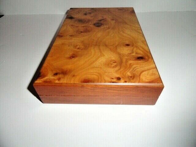 Mastro de Paja Burl Wood storage box # 3