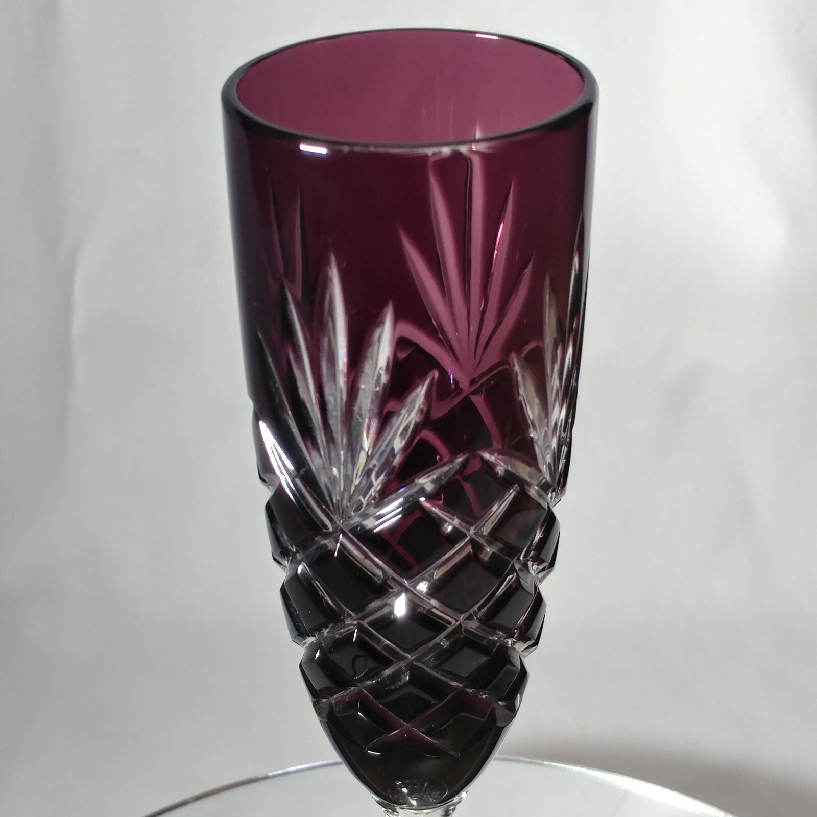 FABERGÉ  ODESSA PURPLE CRYSTAL FLUTE | SINGLE