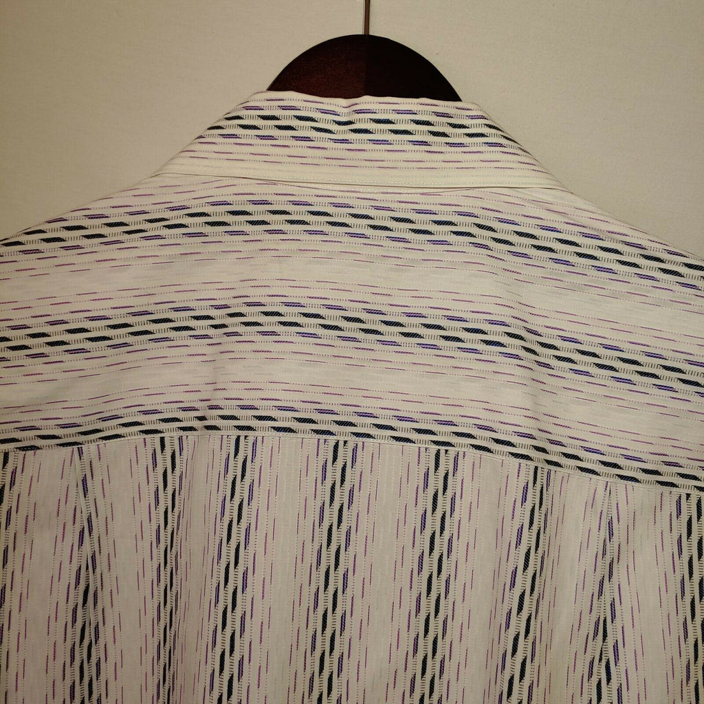 Jhane Barnes - Long Sleeve - Men's Medium Button Down Classic Fit