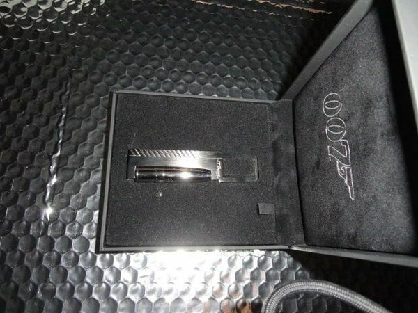 st dupont james bond 007 black pvd key ring