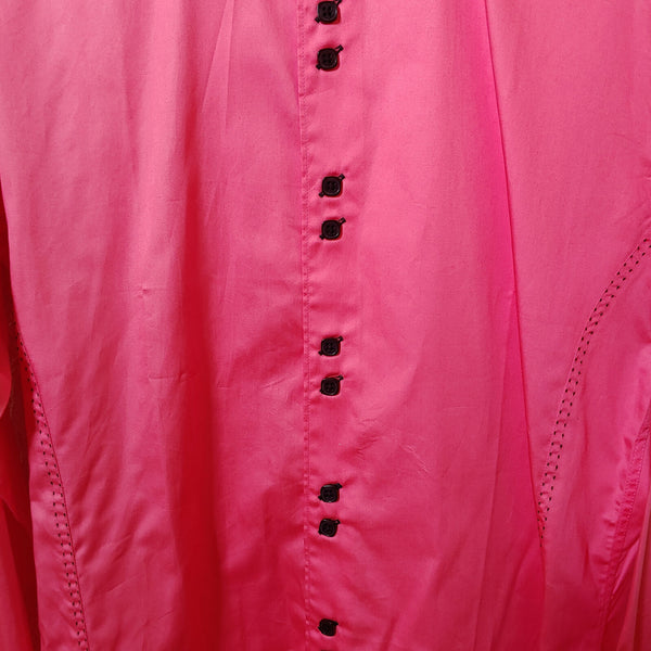 Debonair | Men's Pink Longsleeve Buttondown Casual Shirt | Sz. 3