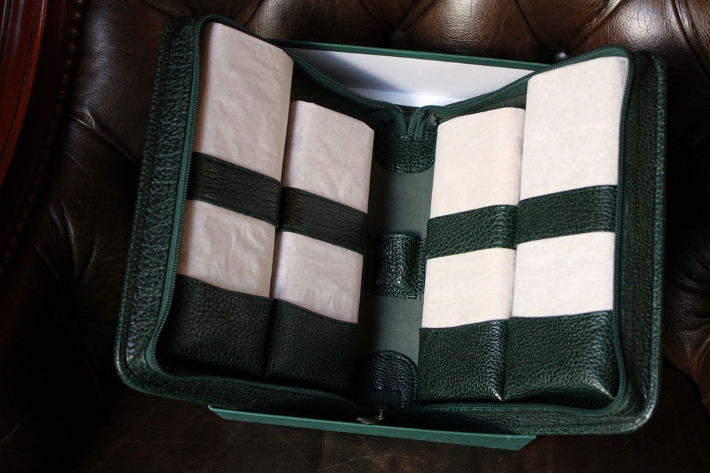 pheasant by R.D.Gomez Zippered Green  Case