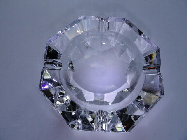 Baccarat Crystal Ashtray