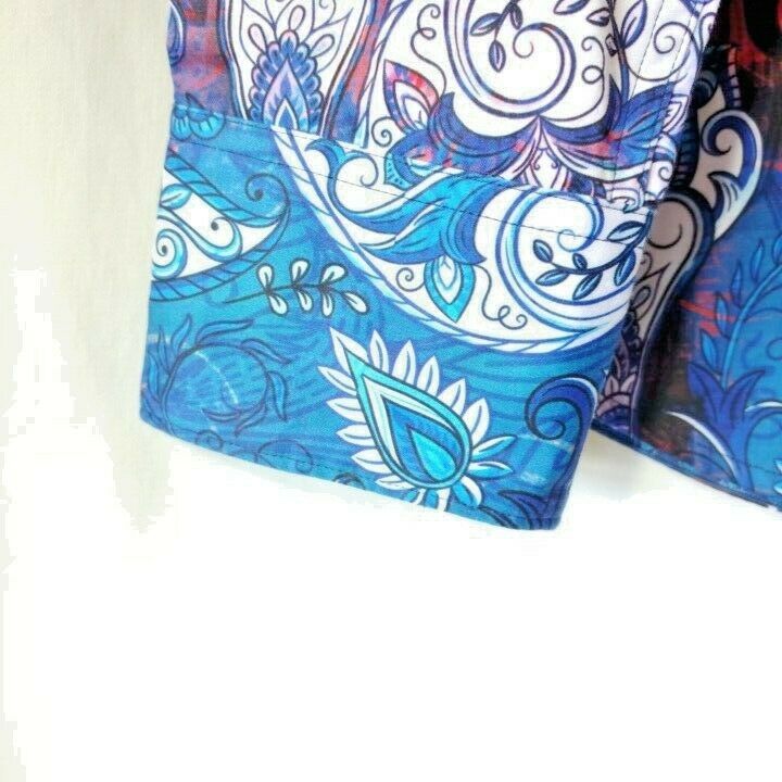 Robert Graham - Colorful Long Sleeve - Men's Medium Button Down Classic Fit