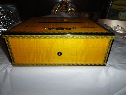 Elie Bleu Medals Yellow Sycamore  Humidor 75 Count