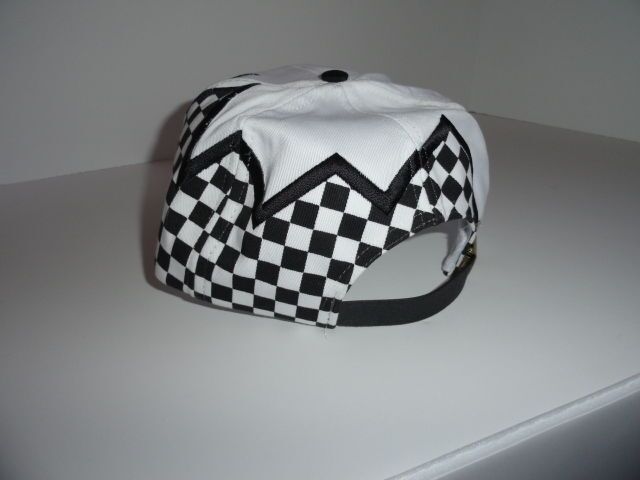 Marine Machine checkered flag baseball cap