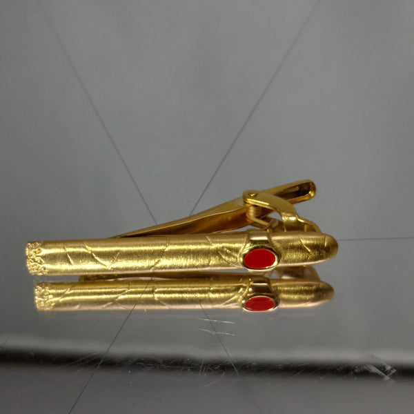 Colibri | Gold Cigar Tie Clip | Made in the USA