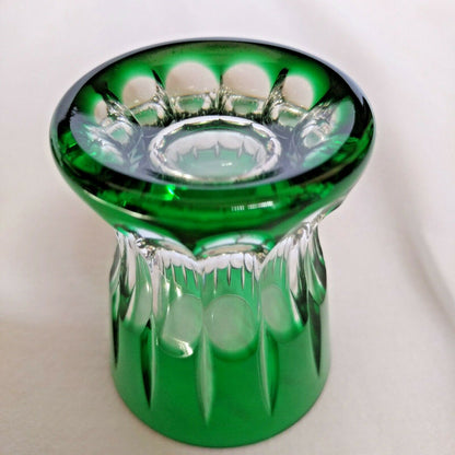 Faberge Emerald Green Na Zdorovye  Crystal Shot Glass