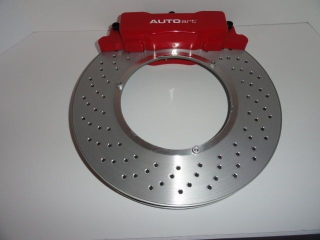 Auto Art Brake Disc Anodized Red Ashtray