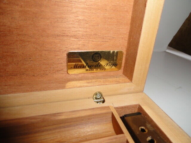 Mastro de Paja Burl Wood storage box # 3