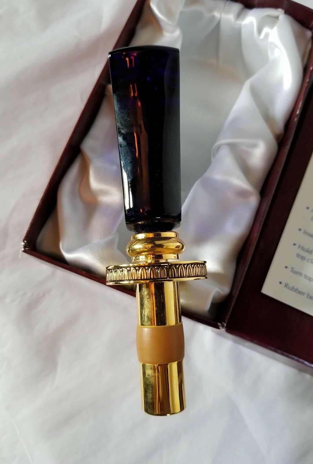 Fabergé Crystal Bottle Stopper