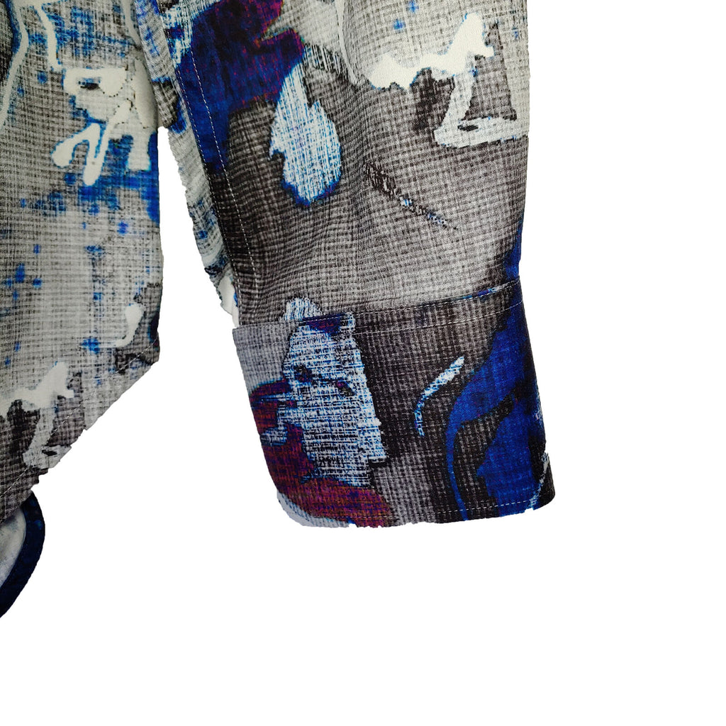 Robert Graham - Colorful Long Sleeve - Men's Medium Button Down Classic Fit