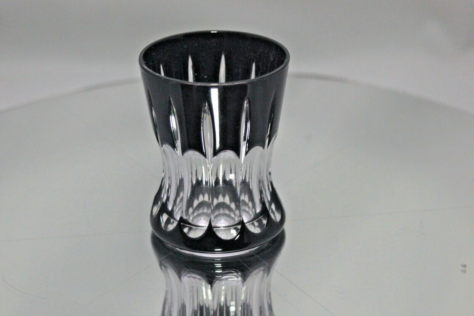 Faberge Black Crystal  Shot Glass