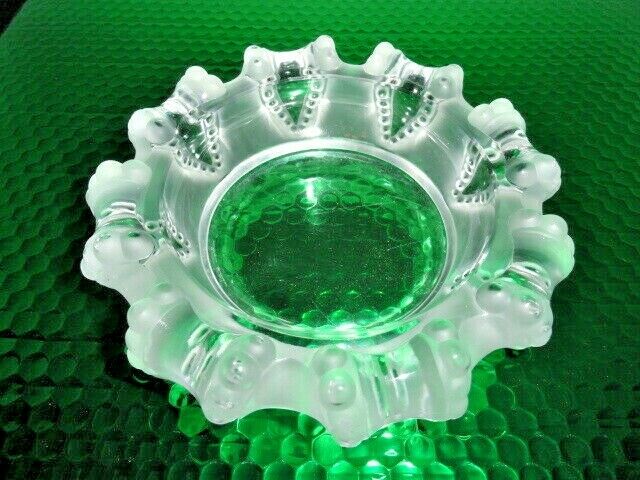 Lalique Cannes crystal ashtray
