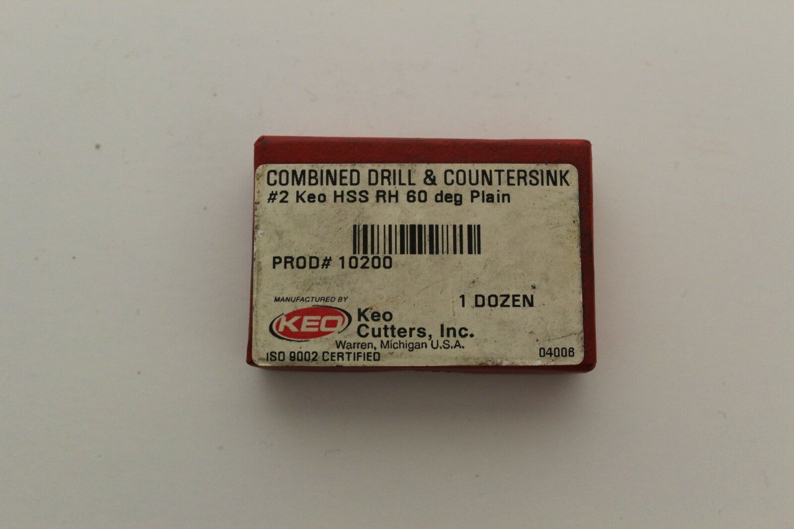 Keo Cutters Inc. Combined Drill and Countersink #2