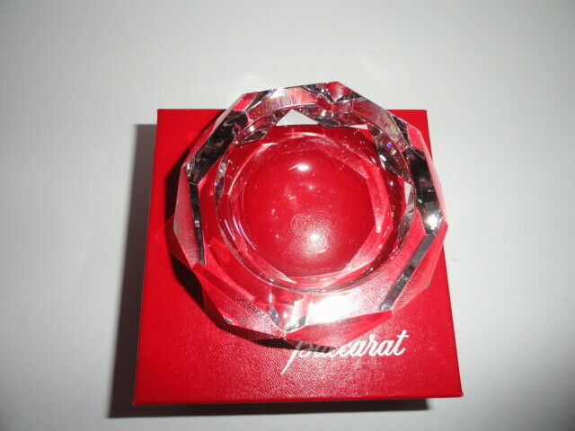 Baccarat Camel crystal ashtray 4" diameter no box