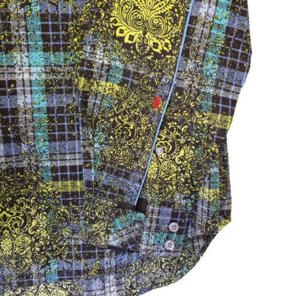 Robert Graham - Colorful Long Sleeve - Men's Medium Button Down Classic Fit