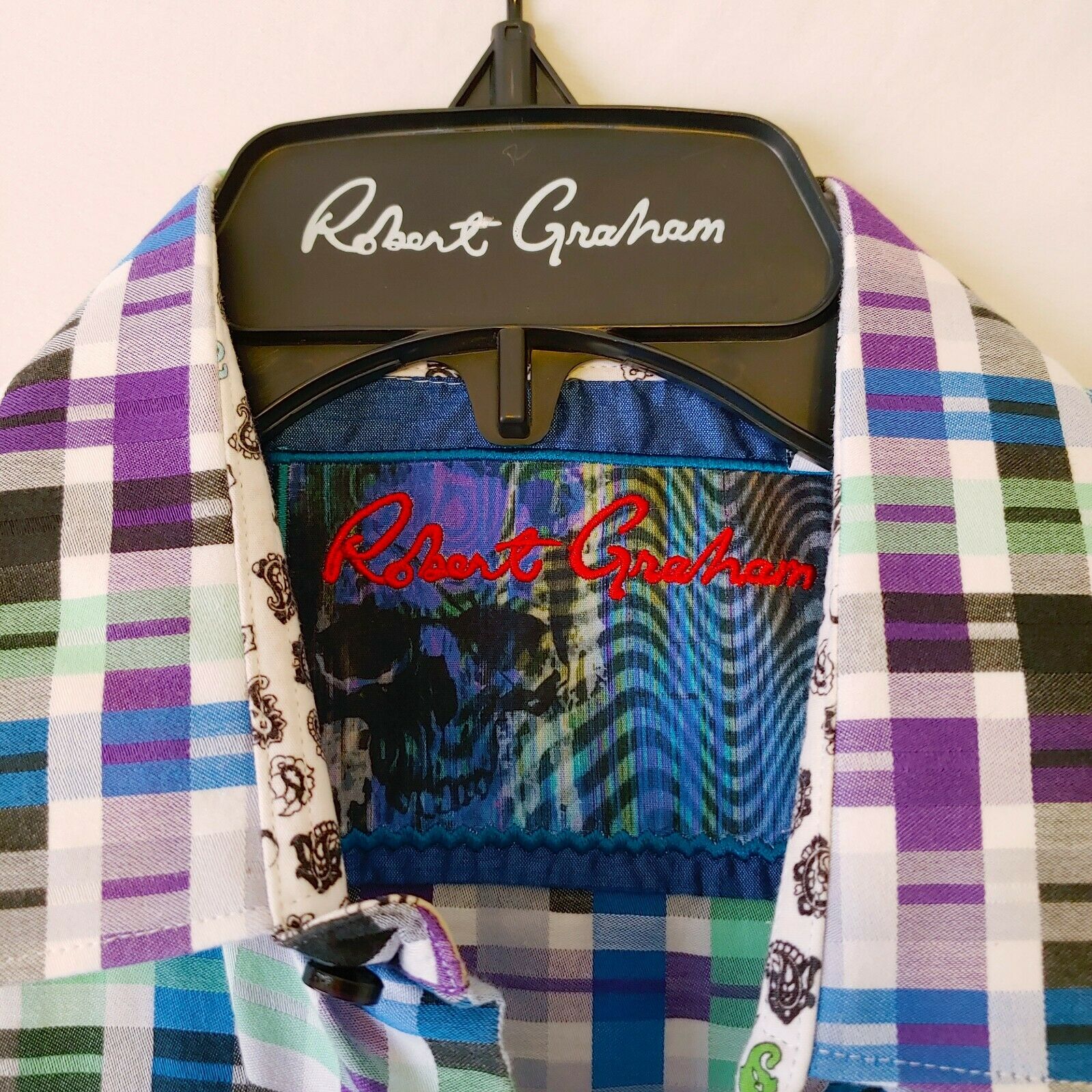 Robert Graham - Short Sleeve Mazzed Printed Sport Shirt Classic Fit - Medium