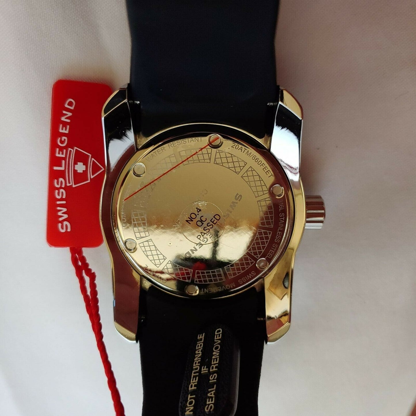 Swiss Legend | Commander SL-20068-01 Black Face and Band