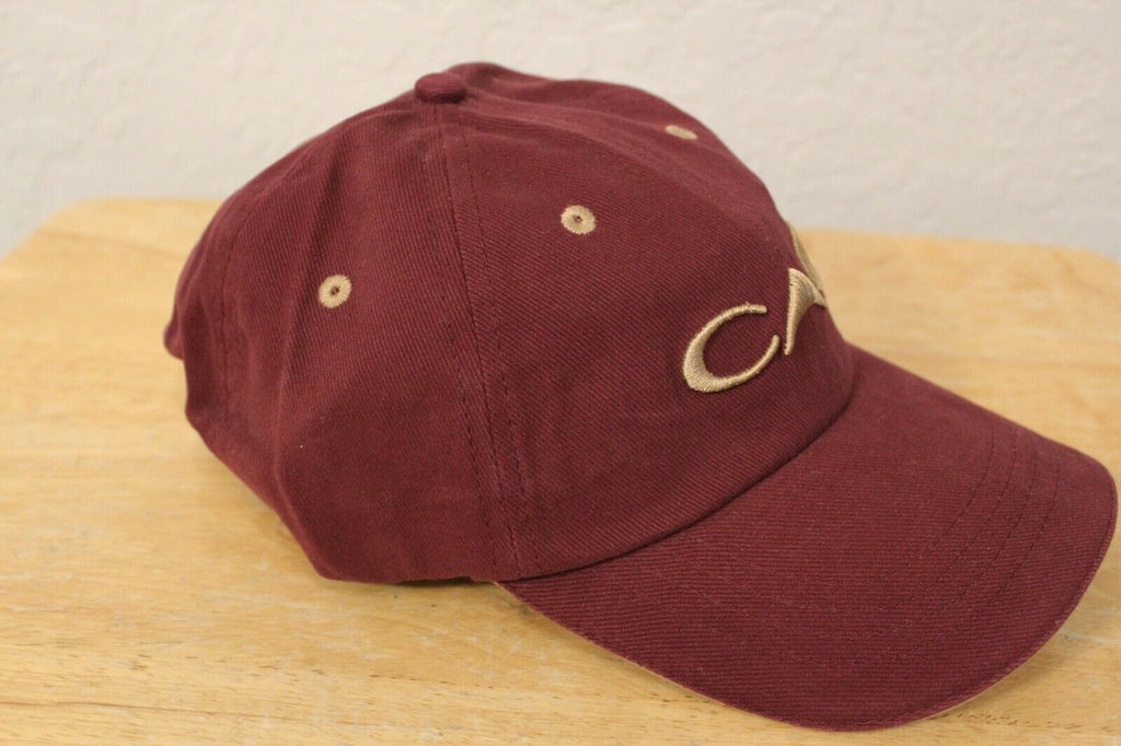 CAO Red Embroidered Baseball cap