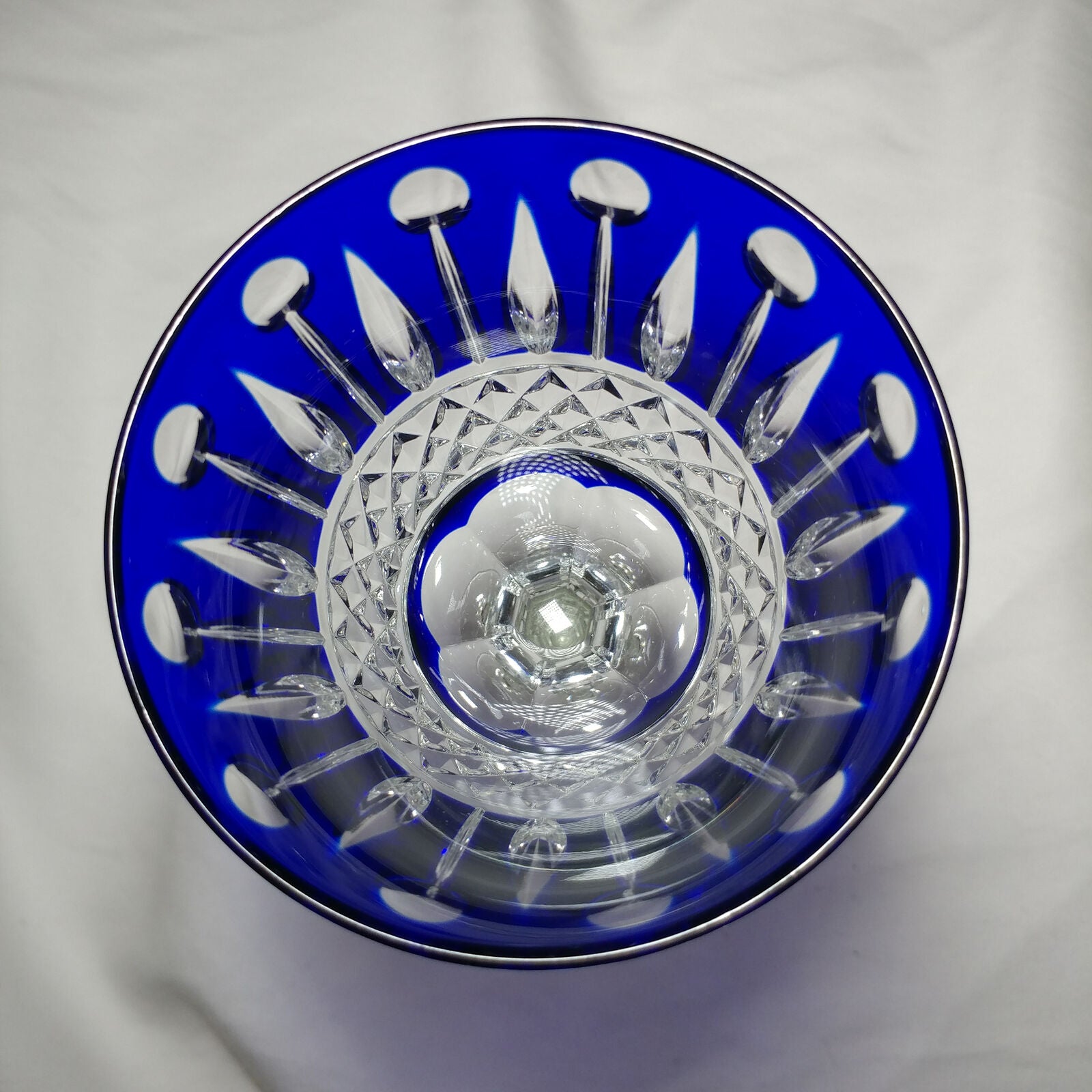 Faberge Xenia Crystal  Glasses 7 3/8"  Tall