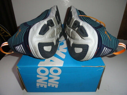 Hoka One One Bondi 6 Black Iris / Storm Blue Tennis Running Men's Size 12.5"