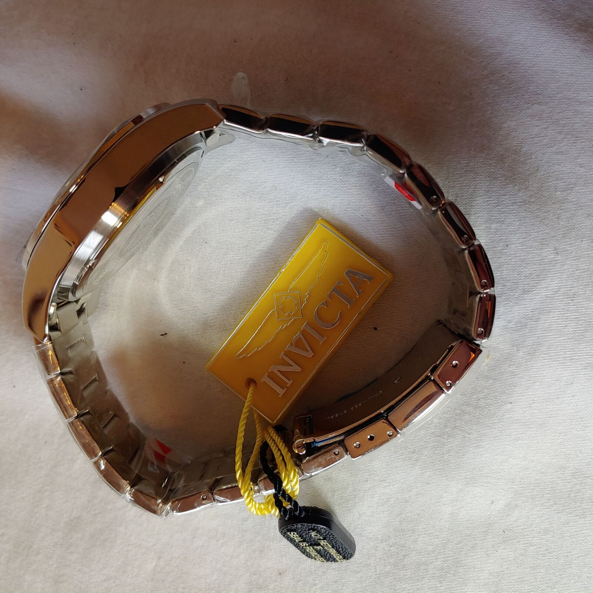 INVICTA SPECIALTY SWISS MOVEMENT QUARTZ WATCH - STAINLESS STEEL CASE AND BAND