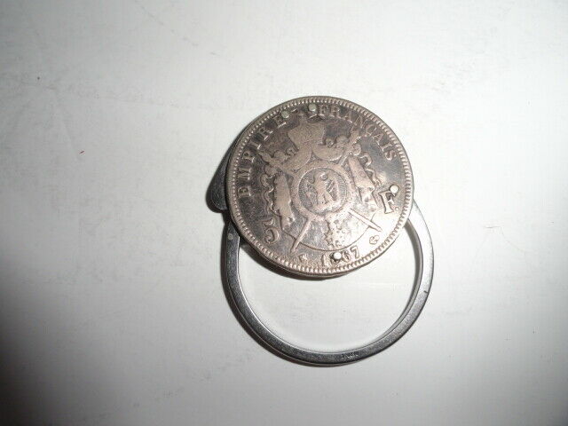 eloi 5 Francs 1867 coin key ring