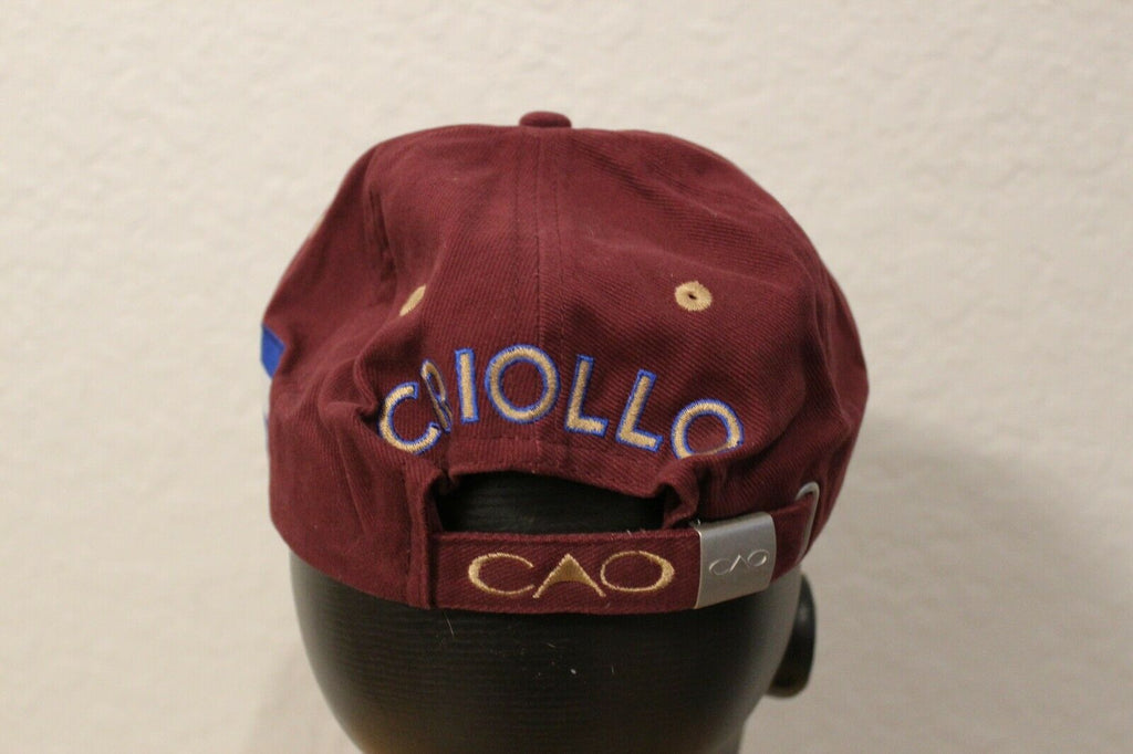CAO Red Embroidered Baseball cap