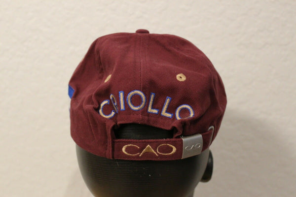 CAO Red Embroidered Baseball cap
